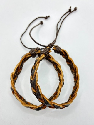 Bransoletka skórzana