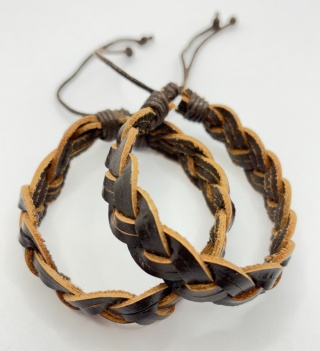 Bransoletka skórzana