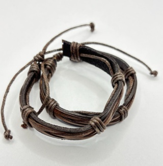 Bransoletka skórzana