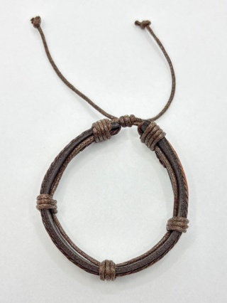 Bransoletka skórzana