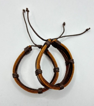 Bransoletka skórzana