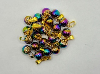 Zawieszka z hematytem oksydowanym