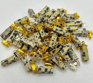 Zawieszka z jaspisem dalmatyńskim