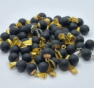 Zawieszka z obsydianem