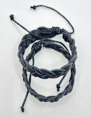 Bransoletka skórzana