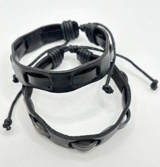 Bransoletka skórzana