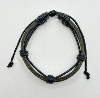 Bransoletka skórzana