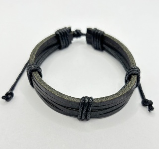 Bransoletka skórzana