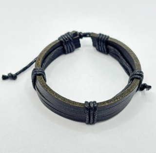 Bransoletka skórzana