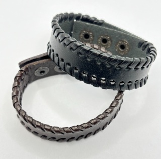 Bransoletka skórzana