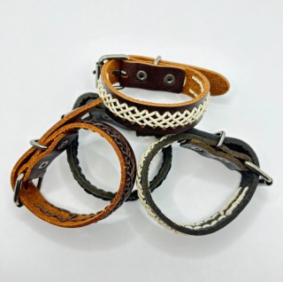 Bransoletka skórzana