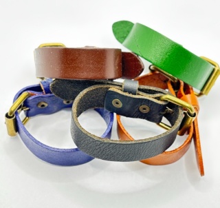 Bransoletka skórzana