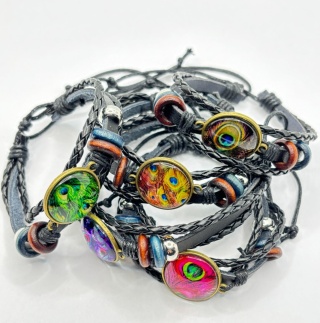 Bransoletka skórzana