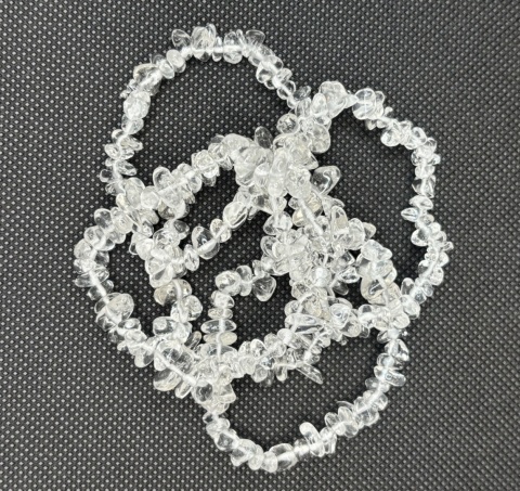 Bransoletka z kryształem górskim