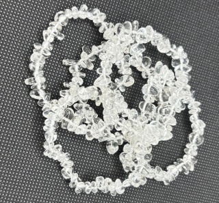 Bransoletka z kryształem górskim