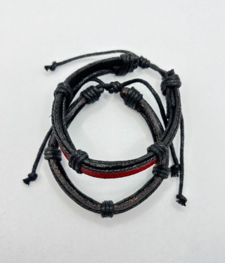 Bransoletka skórzana