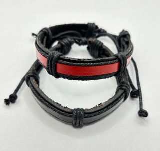 Bransoletka skórzana