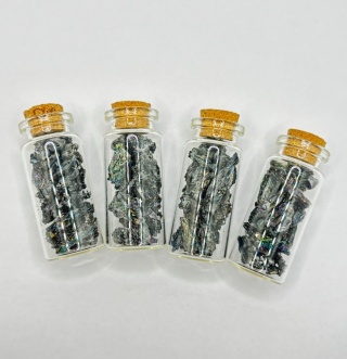 Buteleczki z kamieniami węglik krzemu