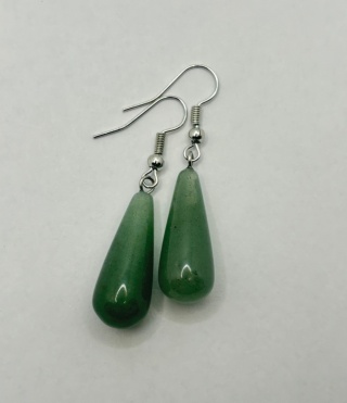 Kolczyki z awenturynem