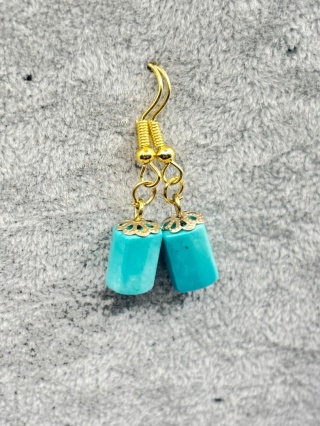 Kolczyki z turkusem