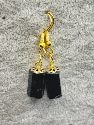 Kolczyki z turmalinem