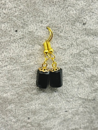 Kolczyki z turmalinem