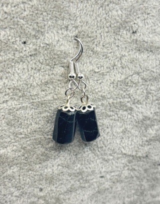 Kolczyki z turmalinem