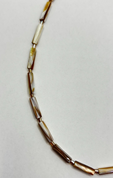 Naszyjnik z kamieniem ksieżycowym