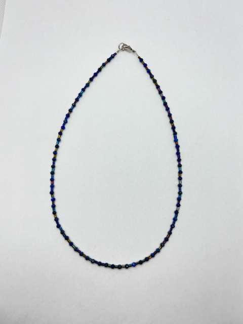 Naszyjnik z lapisem lazuli