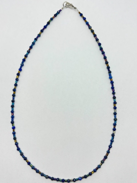 Naszyjnik z lapisem lazuli