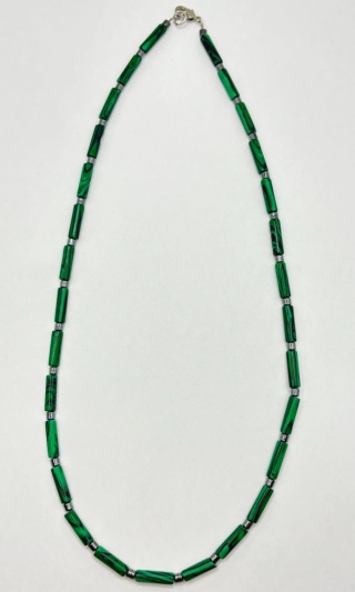 Naszyjnik z malachitem