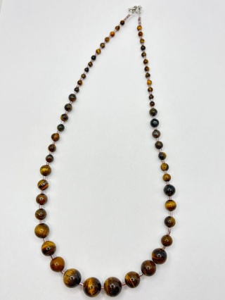 Naszyjnik z tygrysiem okiem