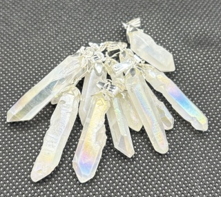 Zawieszka z kwarcem aura anielska