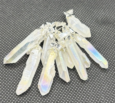 Zawieszka z kwarcem aura anielska