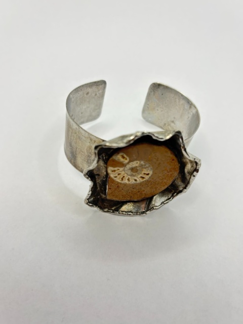 Bransoletka z amonitem