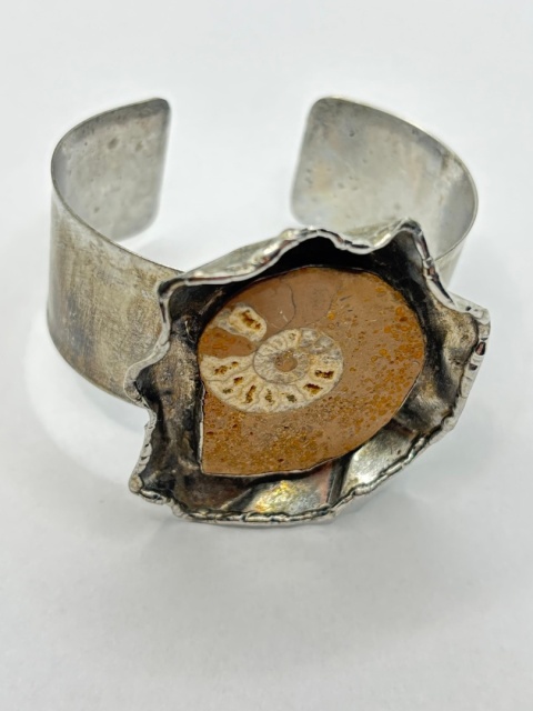 Bransoletka z amonitem