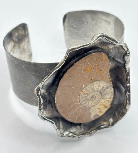 Bransoletka z amonitem