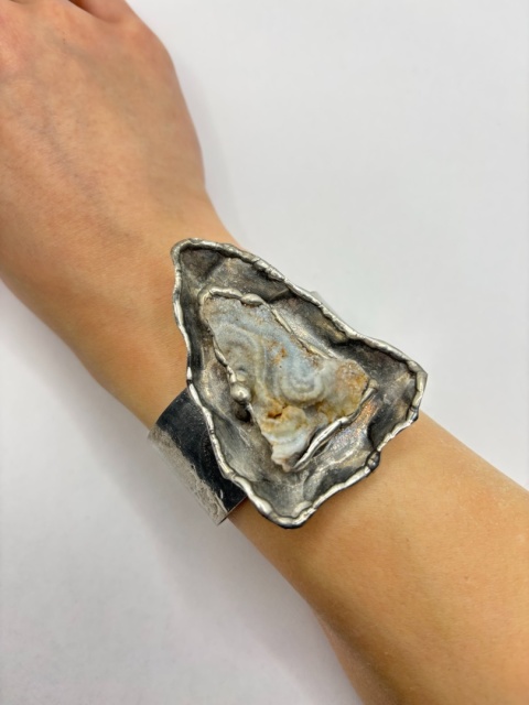 Bransoletka z chalcedonem