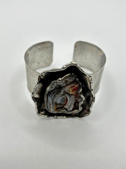 Bransoletka z chalcedonem