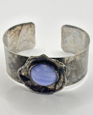 Bransoletka z chalcedonem