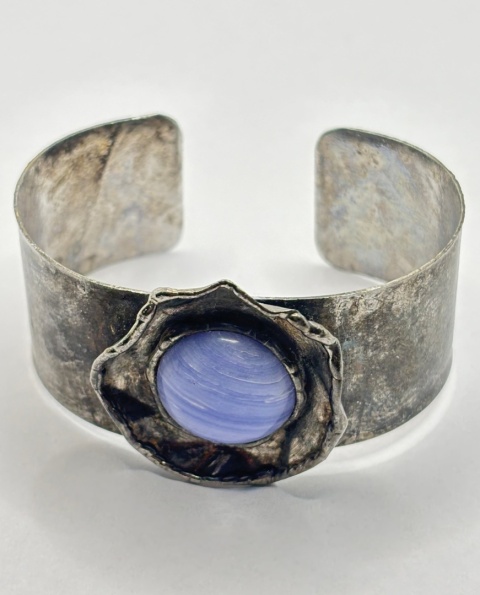 Bransoletka z chalcedonem