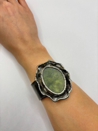 Bransoletka z jadeitem