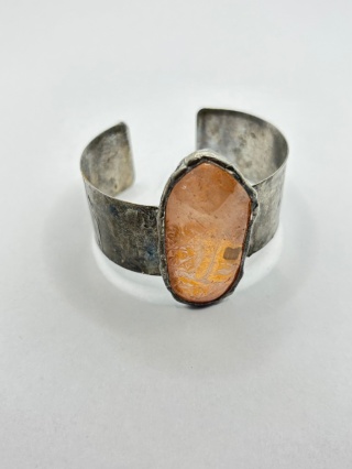 Bransoletka z kryształem górskim