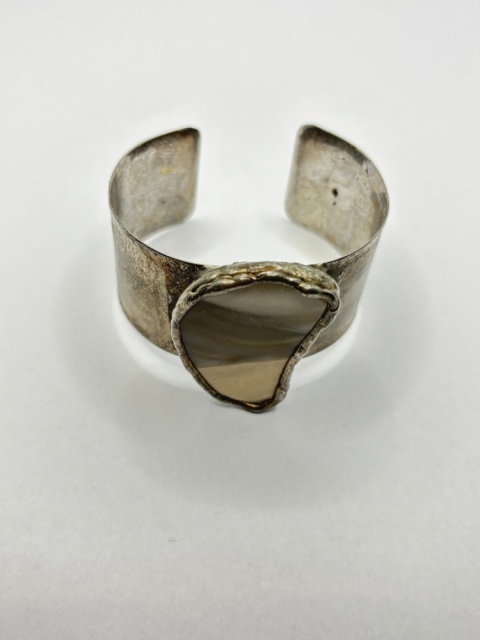 Bransoletka z krzemieniem pasiastym