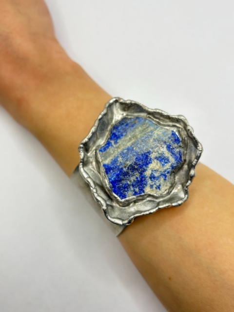 Bransoletka z lapisem lazuli