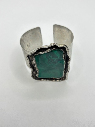 Bransoletka z malachitem