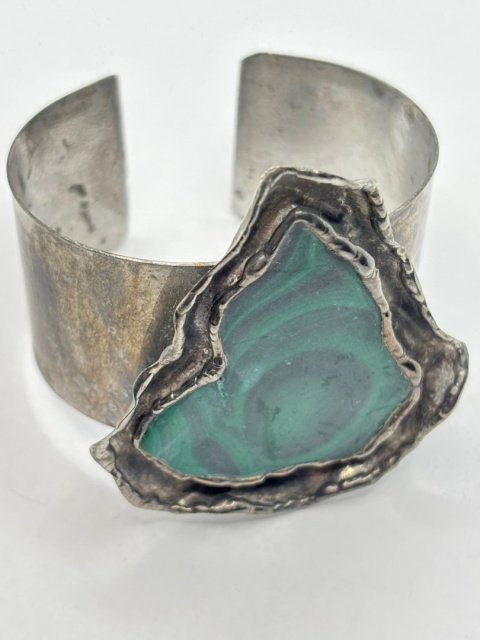 Bransoletka z malachitem