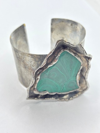 Bransoletka z malachitem