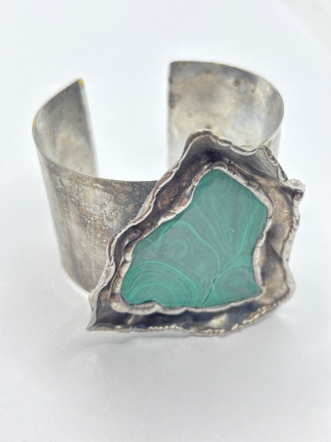 Bransoletka z malachitem