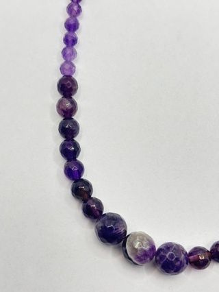 Naszyjnik z ametystem